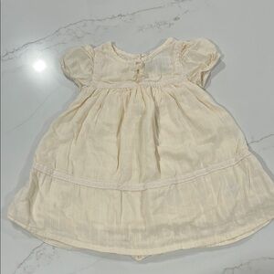 Old Navy girls cream dress size 2T